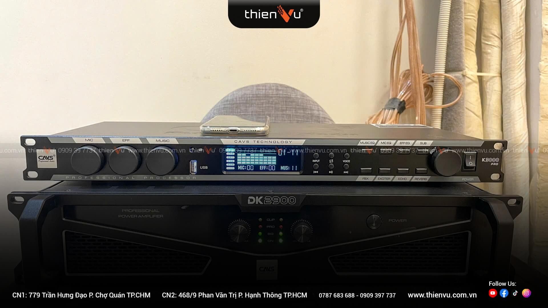 Dàn Karaoke Cao Cấp SE Audiotechnik CV12i TVA022026 - Hình 6