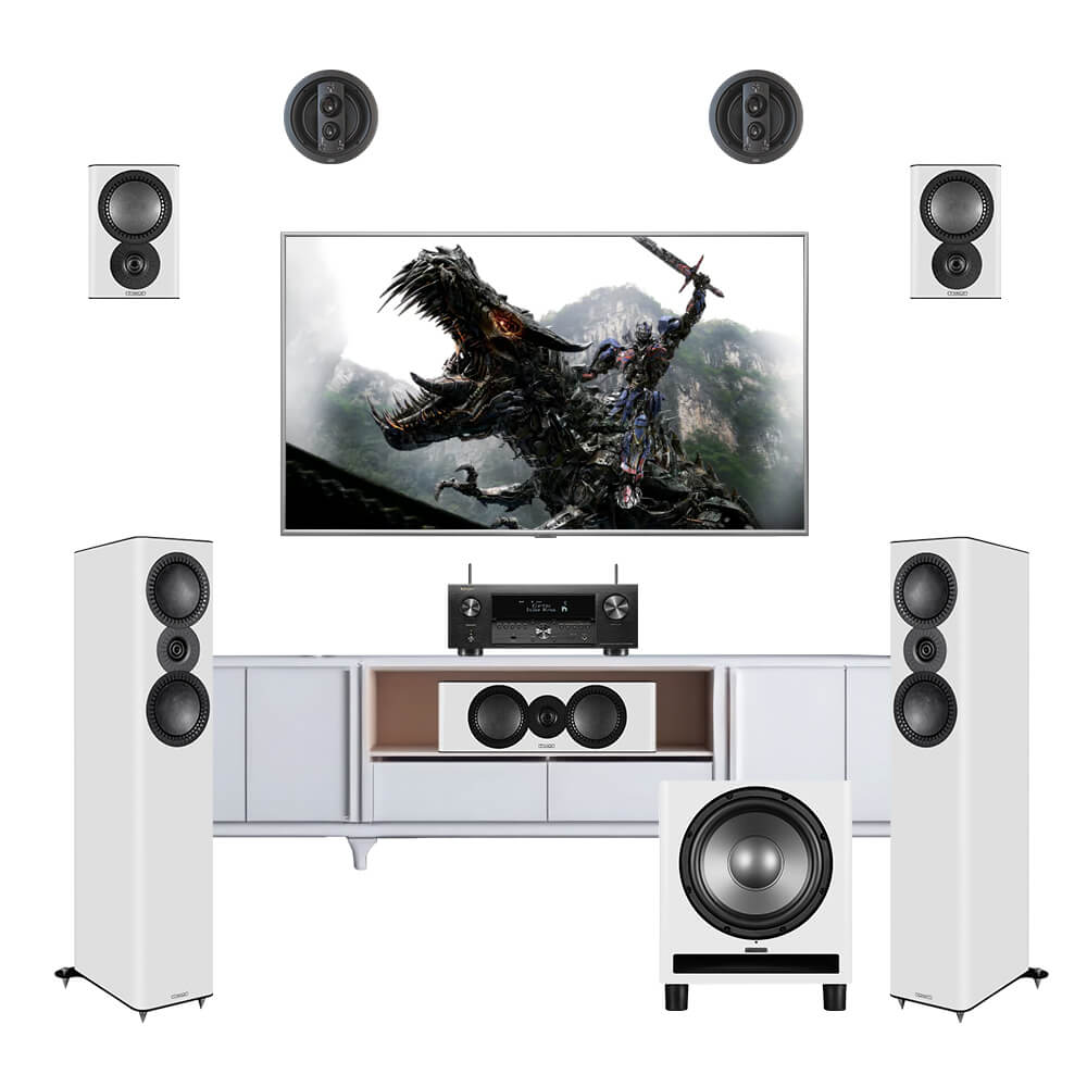 Bộ Loa Xem Phim 5.1.2 Mission QX-3 XP213 - Hình 1
