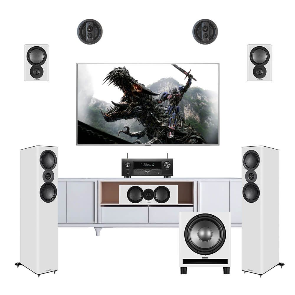 Bộ Loa Xem Phim 5.1.2 Mission QX-3 XP213 - Hình 1