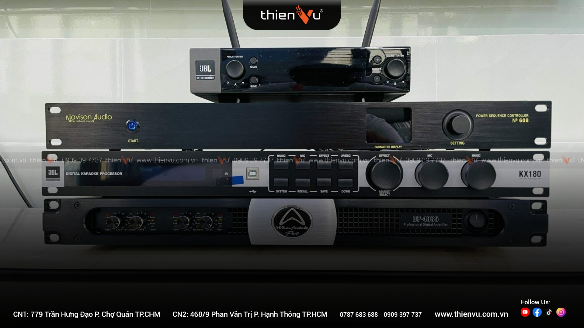Micro Karaoke Không Dây JBL VM 200 Chính Hãng - Hình 9