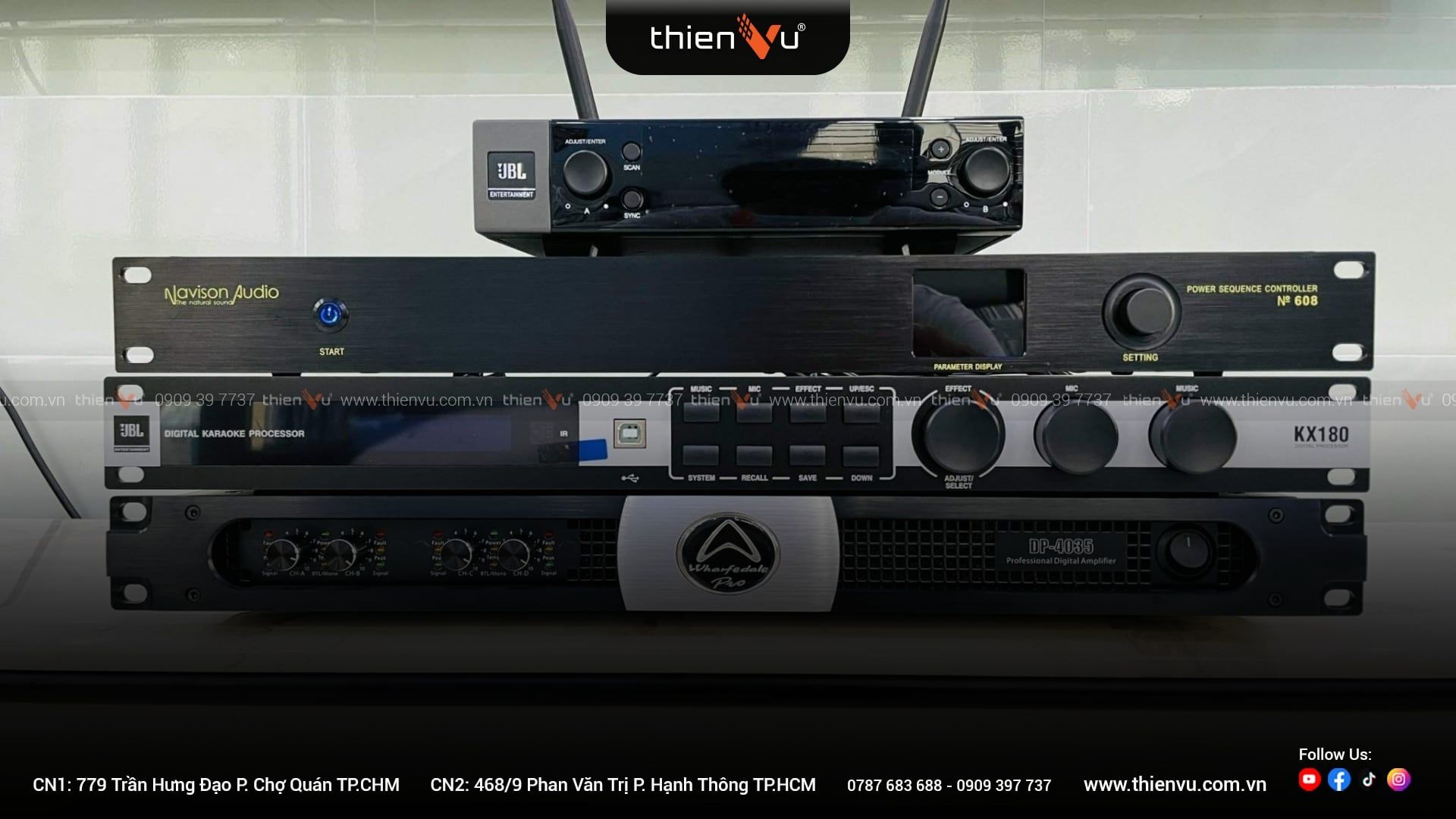 Micro Karaoke Không Dây JBL VM 200 Chính Hãng - Hình 9