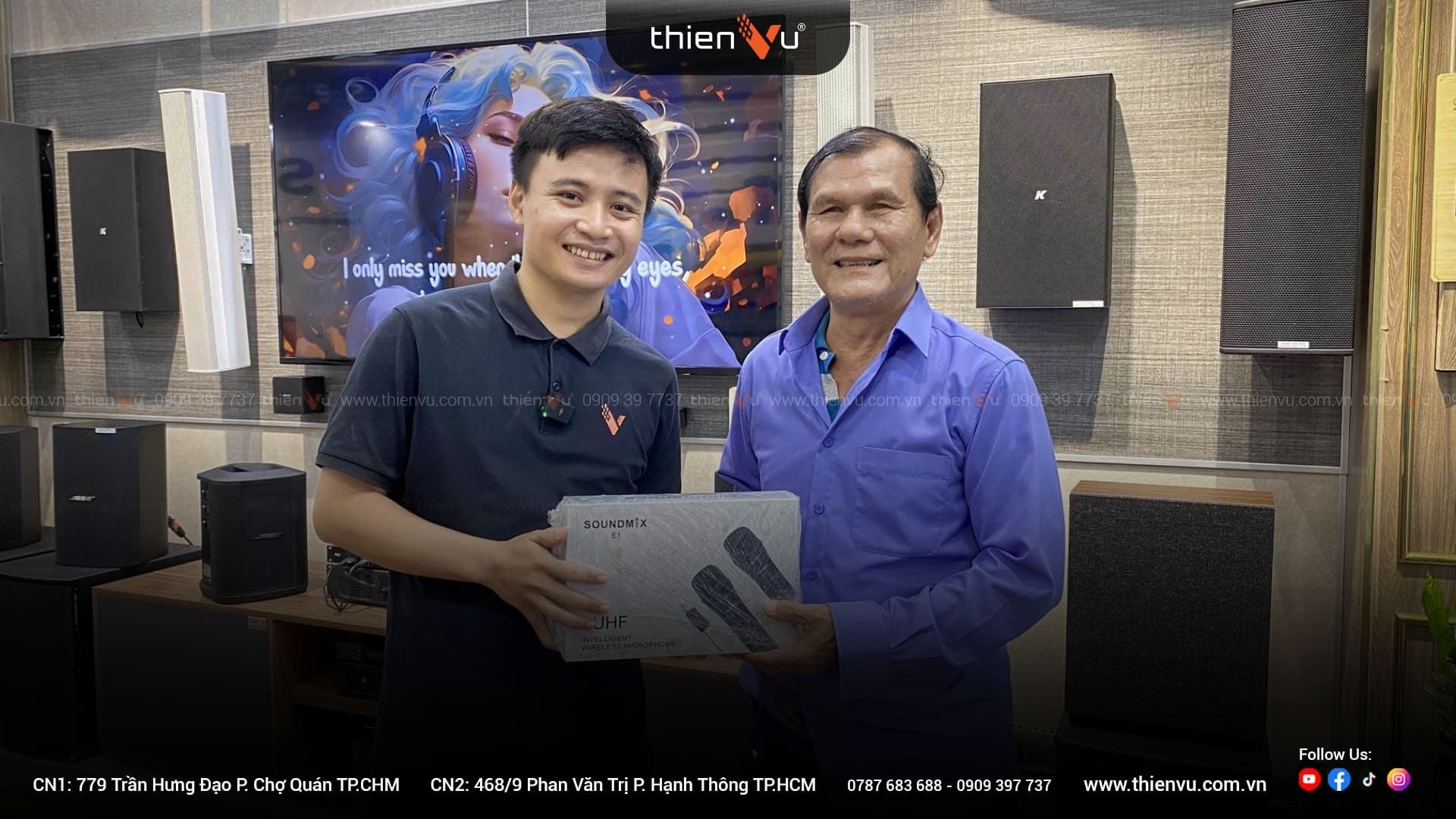 Micro Echo SoundMix E1 | Bắt Sóng Xa | Có Pin - Hình 12