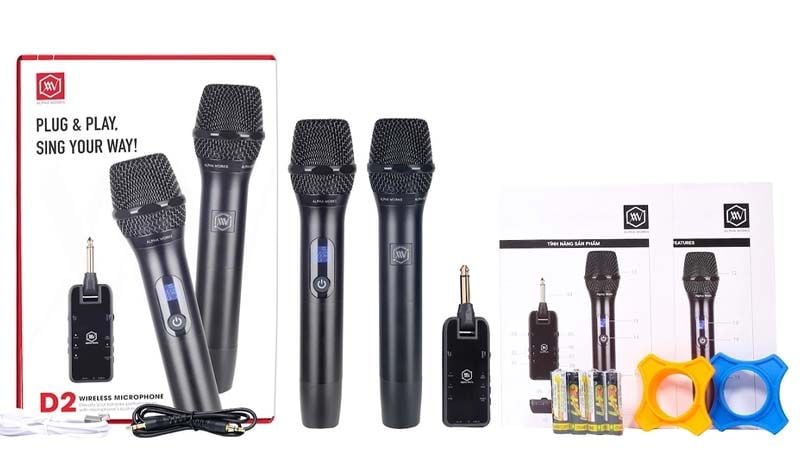 Micro Không Dây Alpha Works D2 Mới Nhất - Hình 4