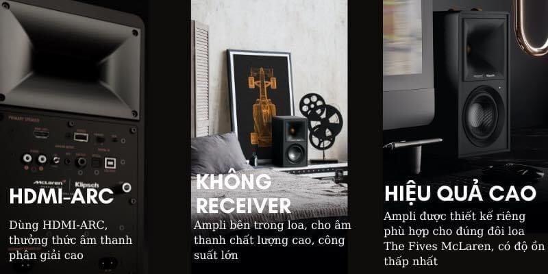 Loa Nghe Nhạc Klipsch Mclaren Of The Fives Edition Chính Hãng - Hình 7