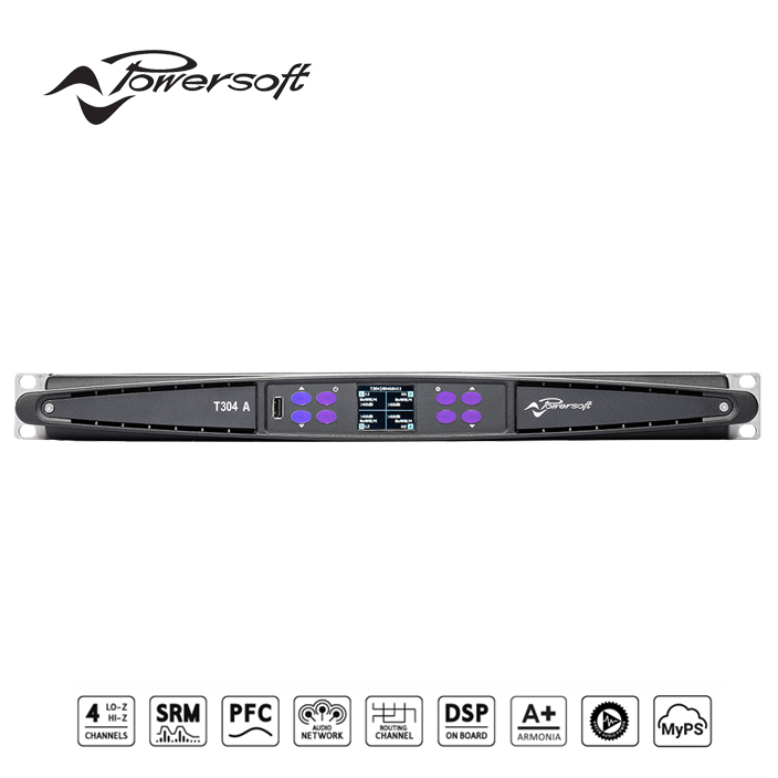 Cục Đẩy Công Suất 4 Kênh Powersoft T304 Chính Hãng - Hình 1