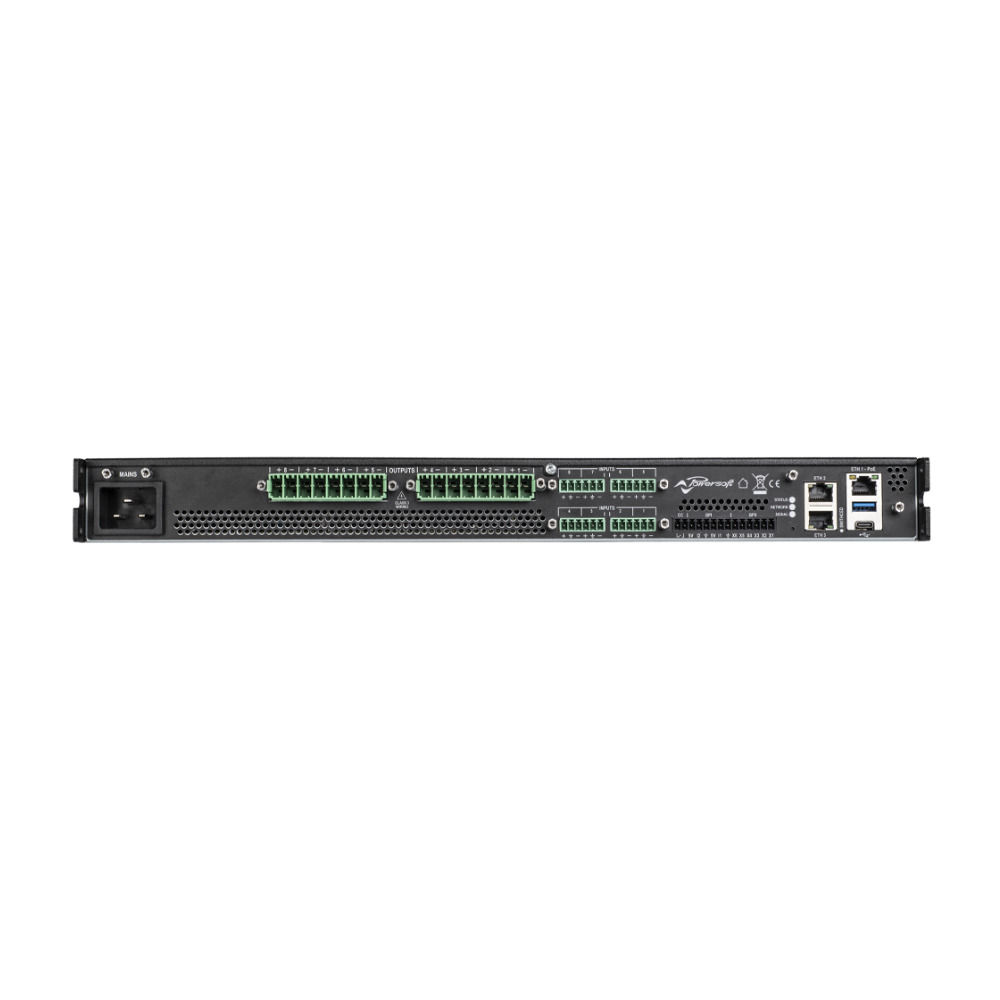 Cục Đẩy Công Suất 8 Kênh Powersoft Unica 8M | 1K8 Chính Hãng - Hình 1