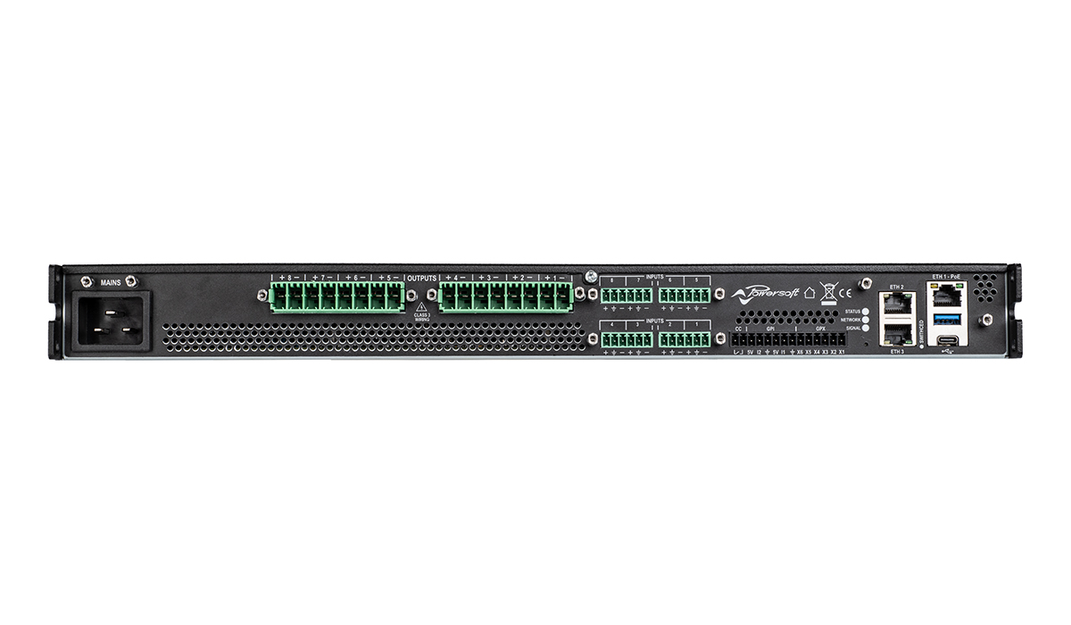 Cục Đẩy Công Suất 8 Kênh Powersoft Unica 8M | 8K8 Chính Hãng - Hình 2