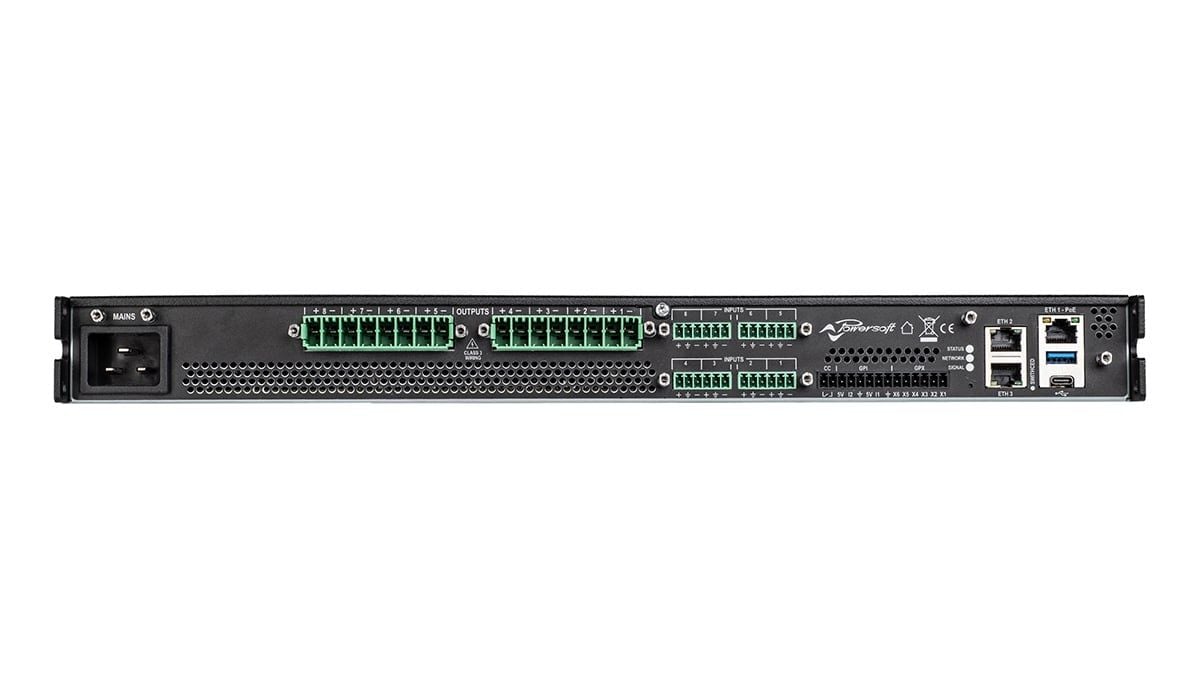 Cục Đẩy Công Suất 8 Kênh Powersoft Unica 8M | 8K8 Chính Hãng - Hình 2
