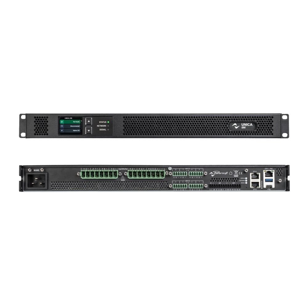 Cục Đẩy Công Suất 8 Kênh Powersoft Unica 8M | 8K8 Chính Hãng - Hình 1