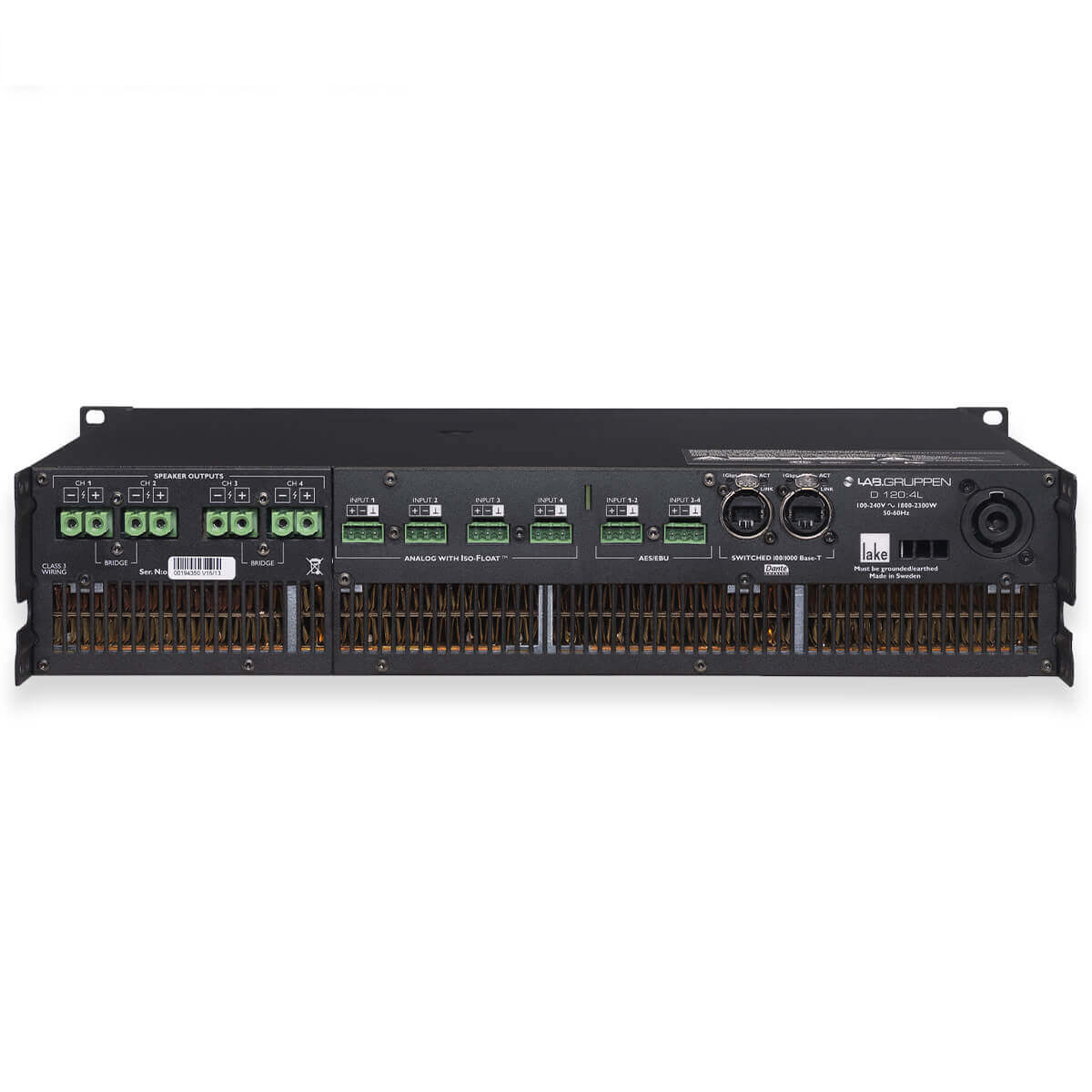Main Power Amply Lab.Gruppen D 120:4L chính hãng - Hình 2
