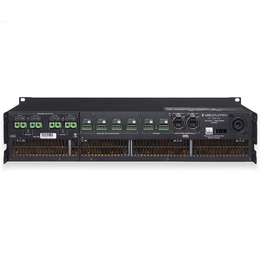 Main Power Amply Lab.Gruppen D 120:4L chính hãng - Hình 2