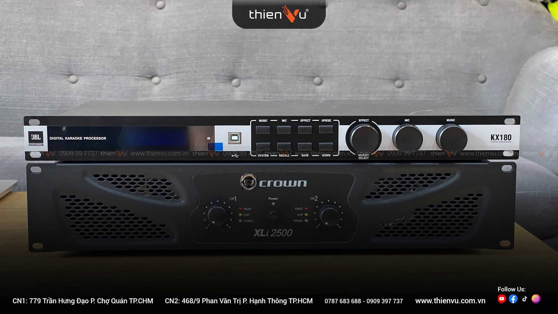 Dàn karaoke JBL cao cấp TVA 87 - Hình 4