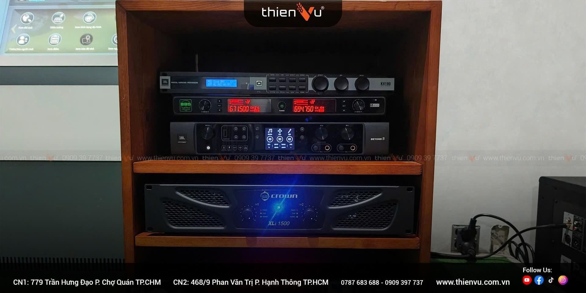 Dàn Âm Thanh Karaoke Gia Đình JBL KP2015G2 TVA242025 - Hình 4