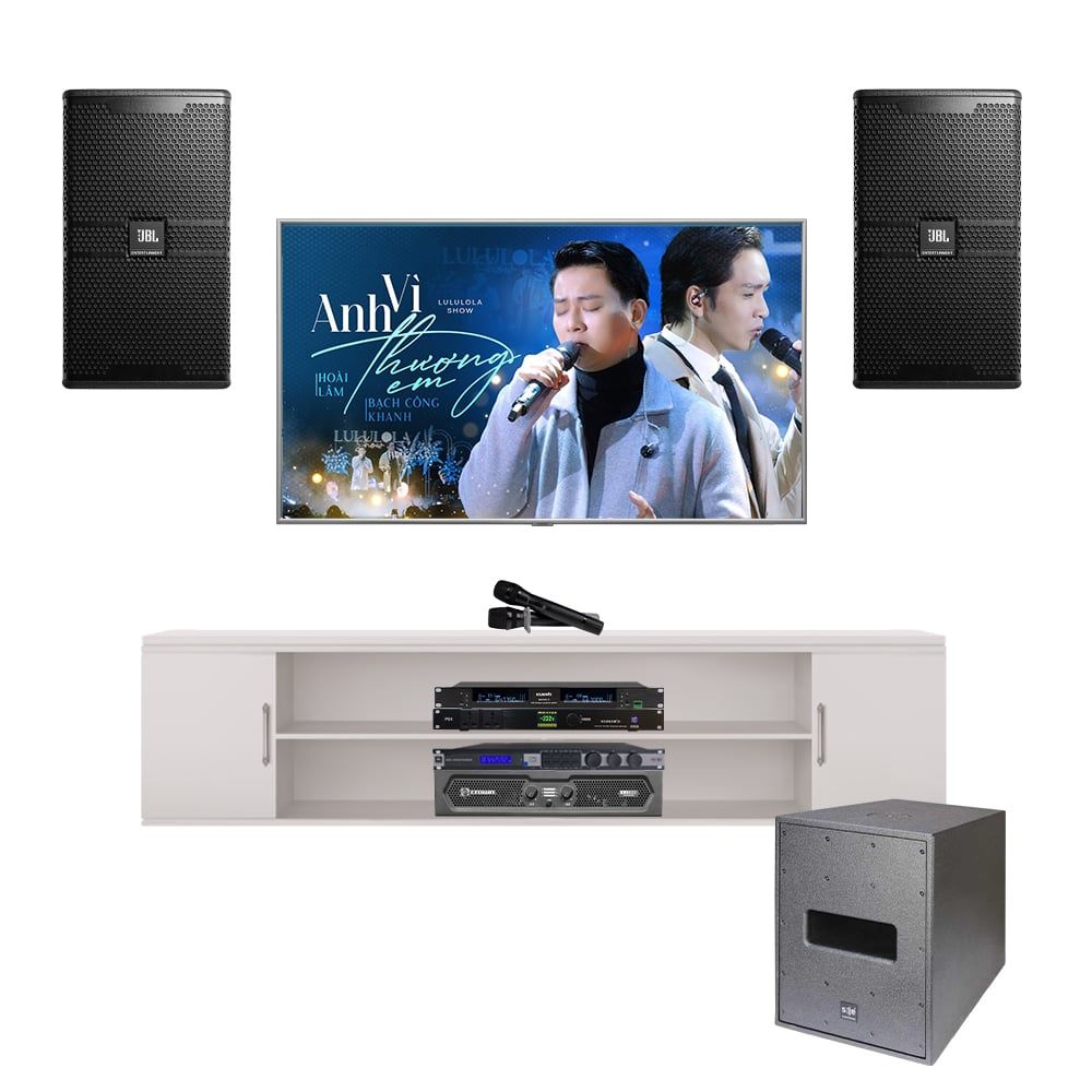 Bộ Loa Karaoke JBL KP 4010G2 TVA 922023 - Hình 1
