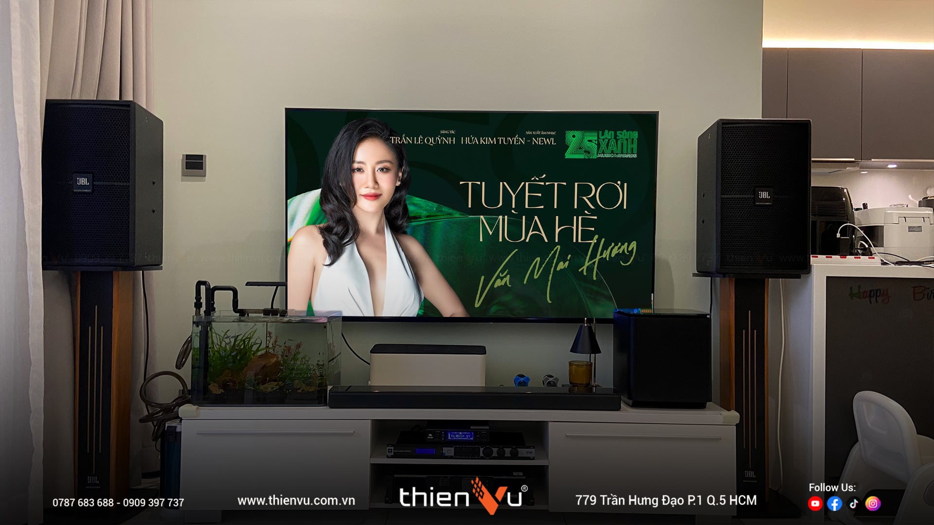 Bộ Dàn Loa Karaoke Gia Đình JBL KP2010G2 TVA 452022 - Hình 9