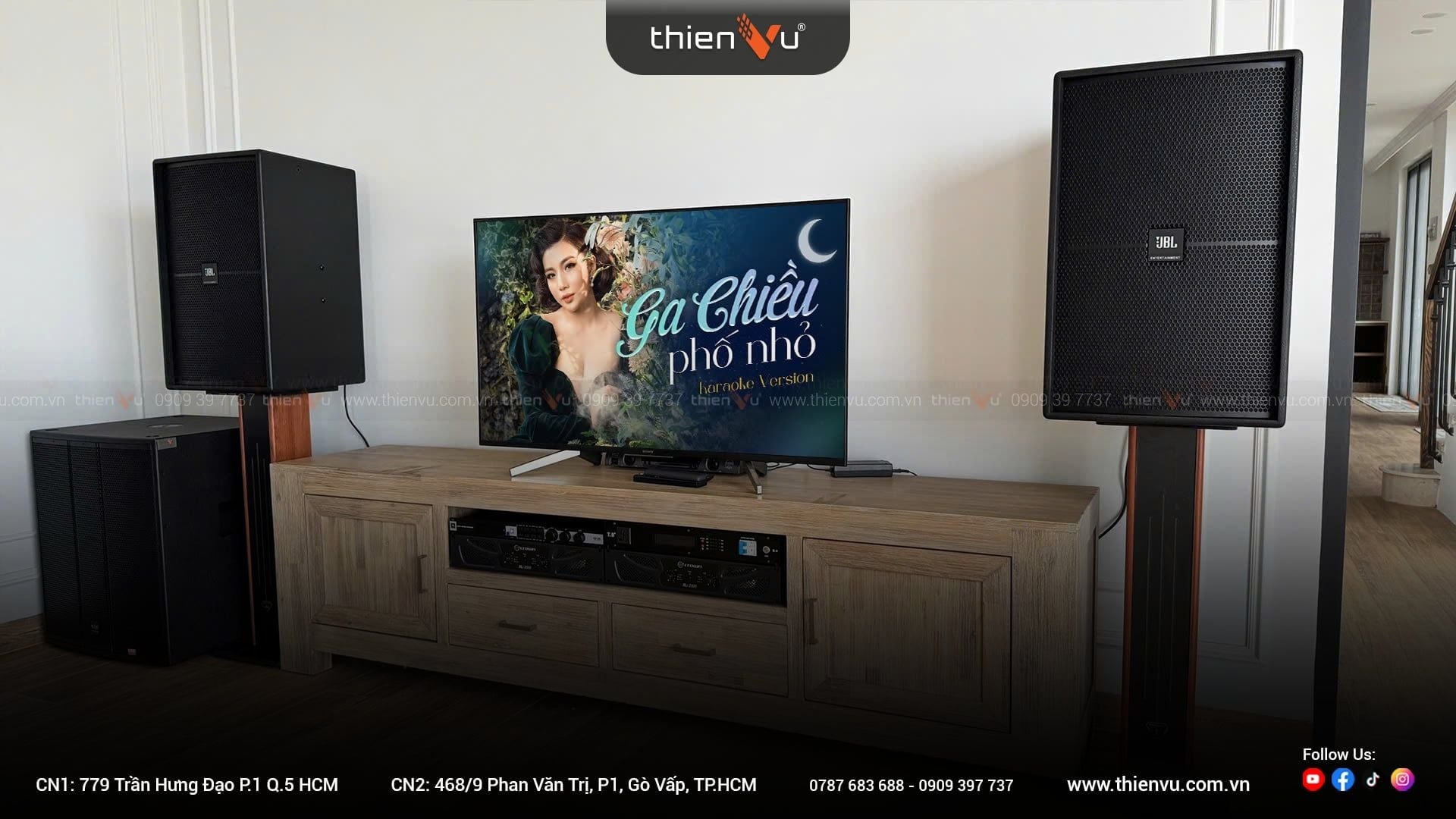 Dàn Âm Thanh Karaoke JBL KP2015G2 TVA252025 - Hình 4