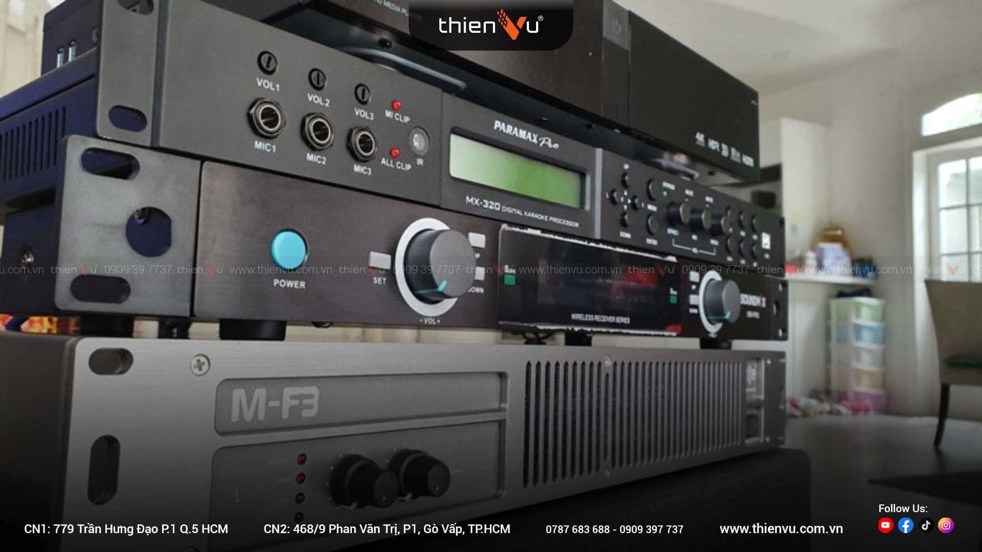 Bộ Dàn Âm Thanh Karaoke SE Audiotechnik MF3 - Hình 9