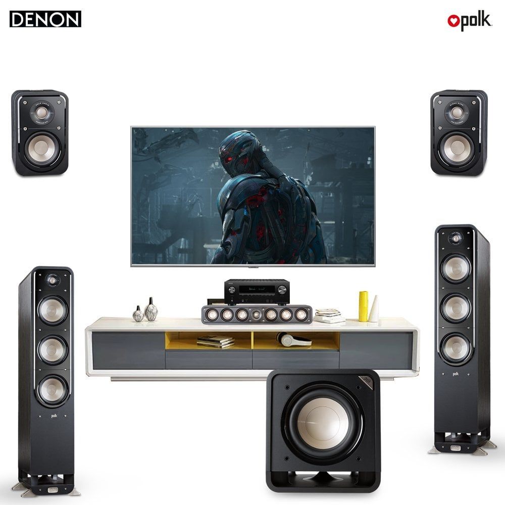 Dàn xem phim Polk Audio CNM-TV-07 - Hình 1