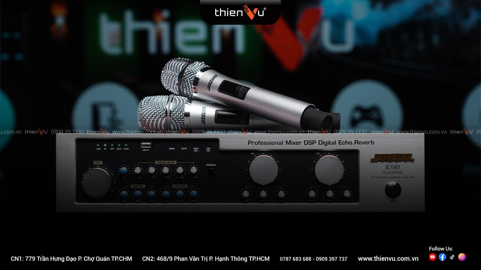 Dàn Hát Karaoke Gia Đình JBL MK10 TVA432026 Chính Hãng - Hình 2