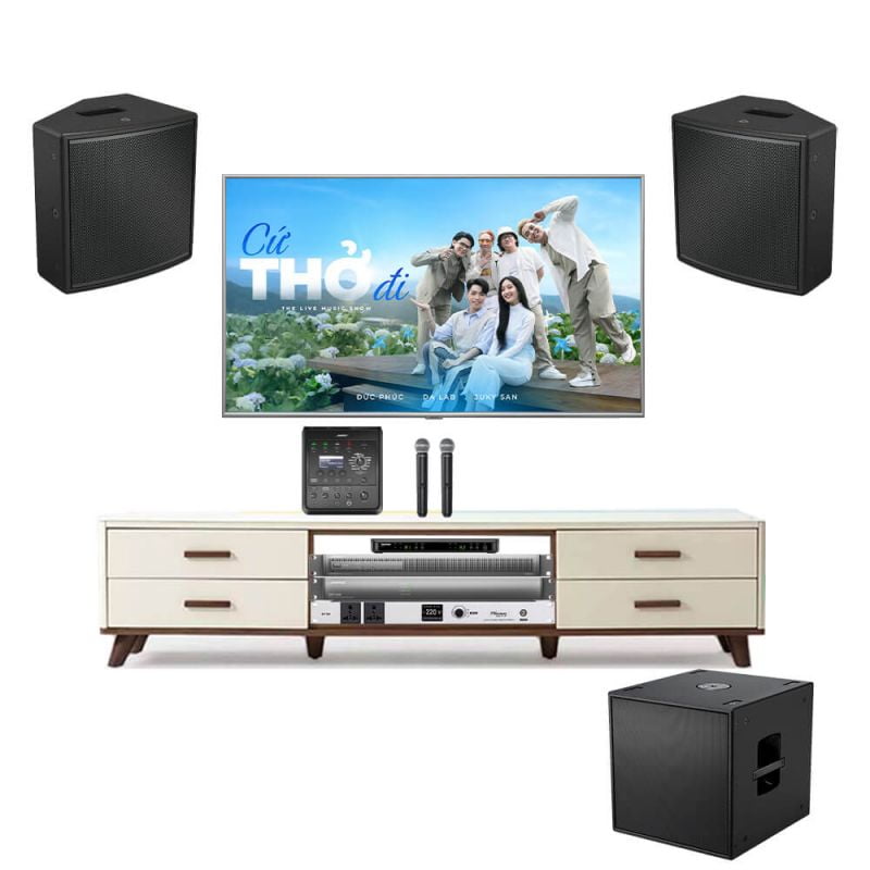 Dàn Âm Thanh Karaoke Bose AMM108 Cao Cấp TVA 732022 - Hình 1