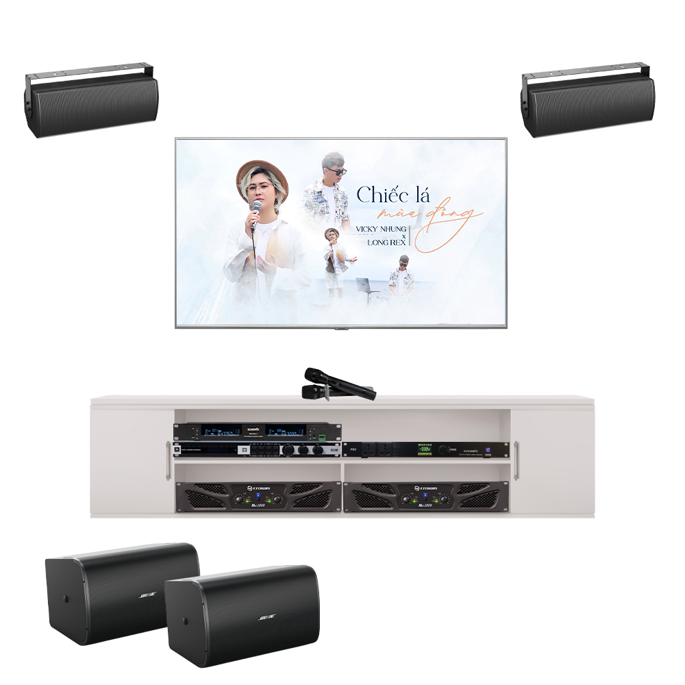Dàn Karaoke Cao Cấp Bose ArenaMatch Utility AMU 208 TVA082023 - Hình 1
