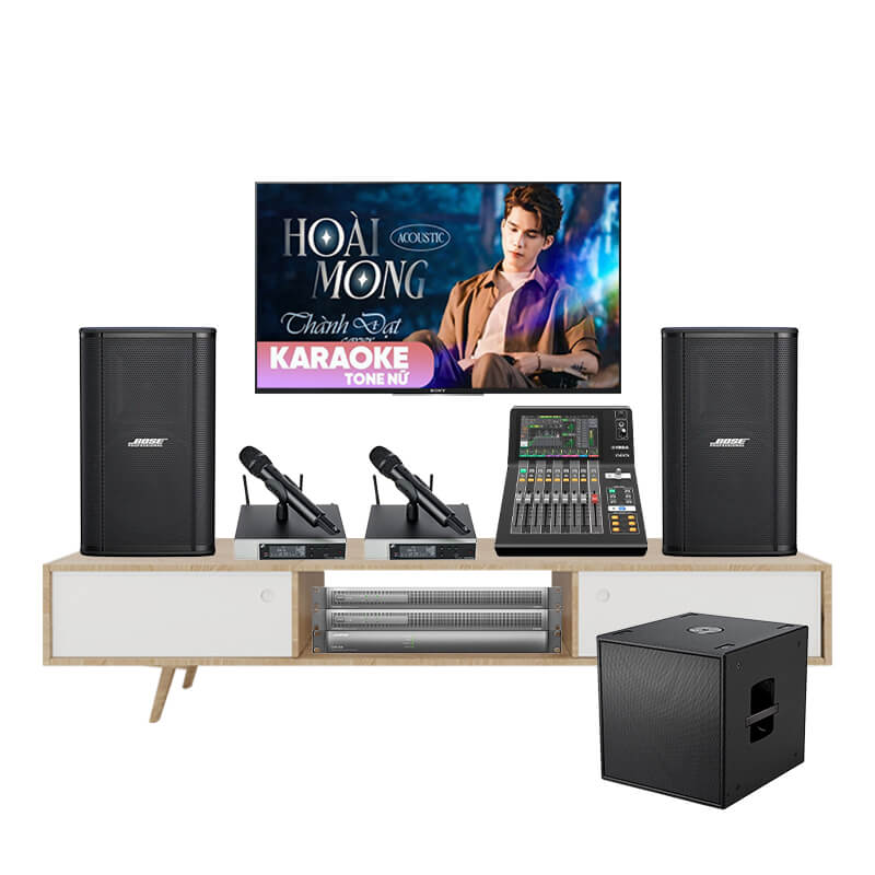 Bộ Dàn Karaoke Cao Cấp Bose Showtime SK12 TVA952025 Chính Hãng - Hình 1