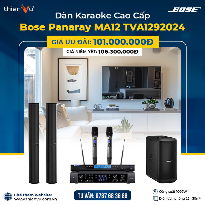 Dàn karaoke cao cấp Bose Panaray MA12 TVA1292024 - Hình 2