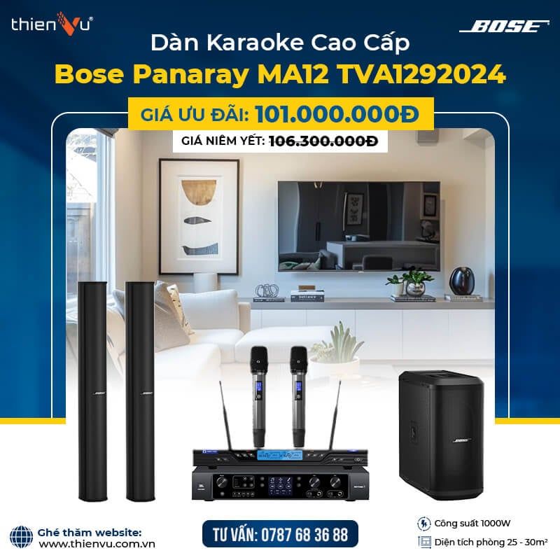 Dàn karaoke cao cấp Bose Panaray MA12 TVA1292024 - Hình 2