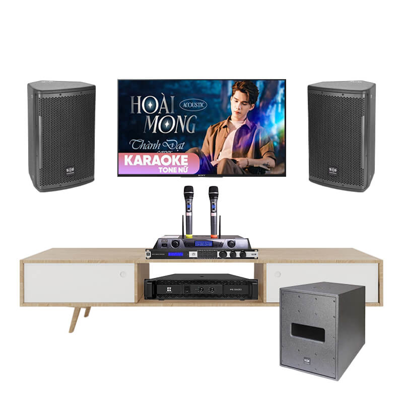 Bộ Dàn Loa Karaoke Cao Cấp SE Audiotechnik V12 TVA392025 - Hình 1
