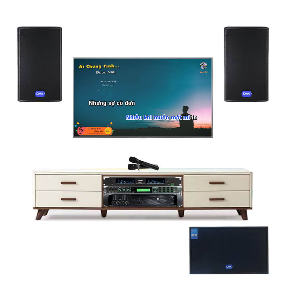 Dàn Karaoke Gia Đình DMX ES-10 TVA602022 Chính Hãng - Hình 1