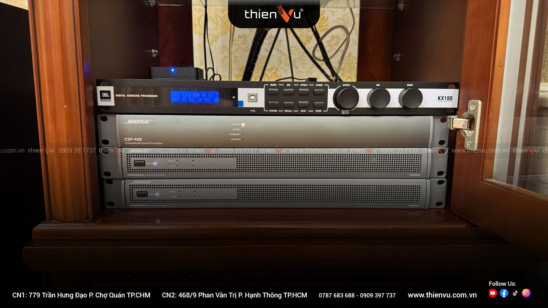 Dàn Karaoke Gia Đình Electrovoice Eviva 15P TVA1142025 - Hình 3