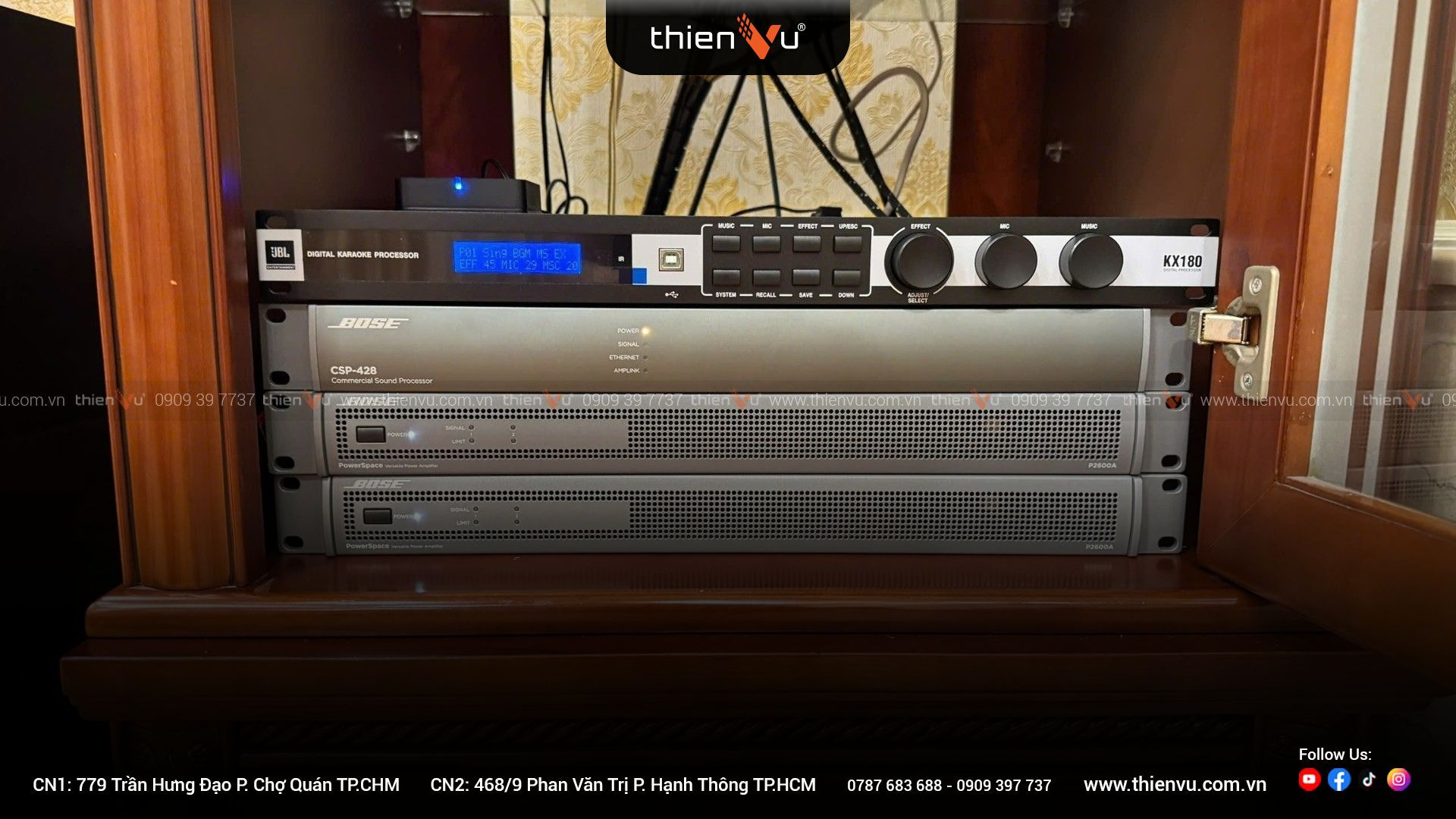 Dàn Karaoke Gia Đình Electrovoice Eviva 15P TVA1142025 - Hình 3