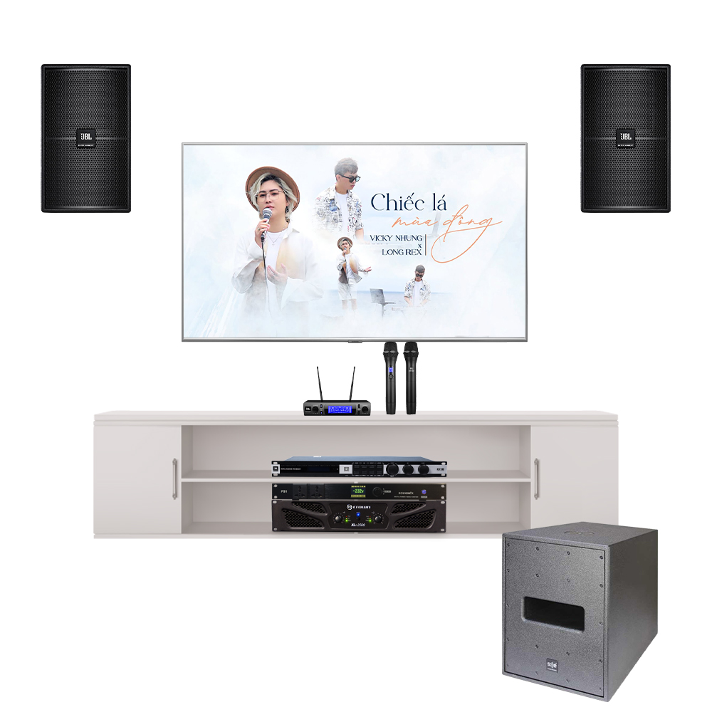 Dàn Karaoke Gia Đình JBL 4012G2 TVA372023 - Hình 1