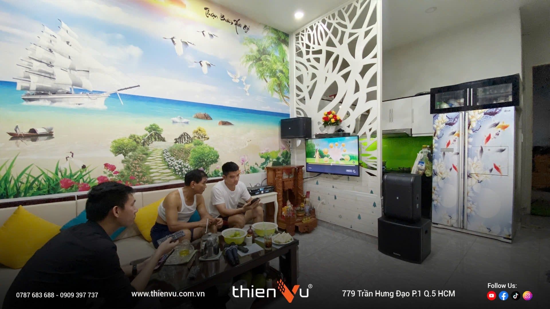 Dàn Karaoke Gia Đình JBL RM210 TVA1492024 - Hình 7