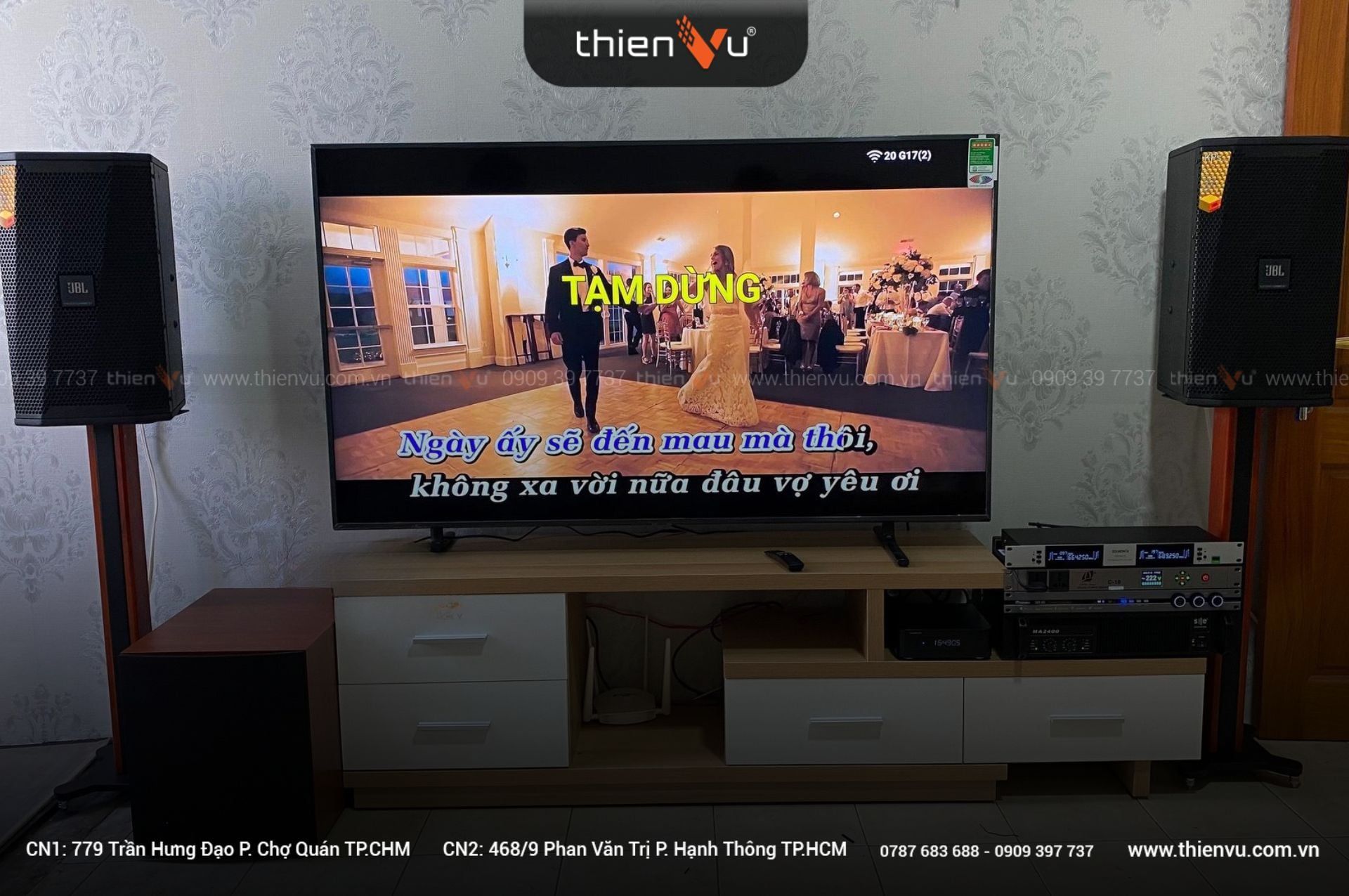 Dàn karaoke JBL cao cấp TVA 87 - Hình 3