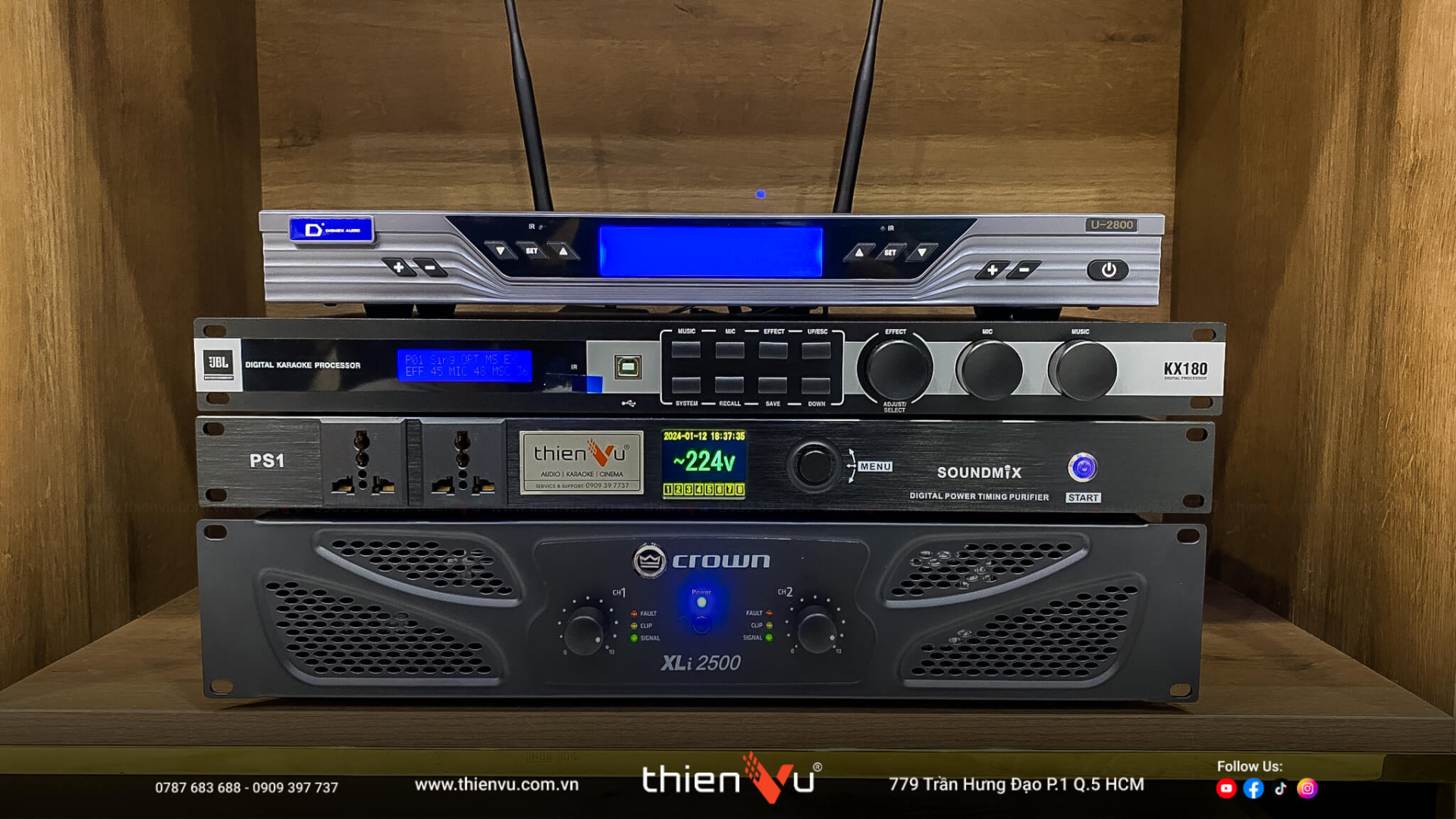 Dàn Karaoke SE Audiotechnik Cox 8 MKII Cao Cấp TVA1172024 - Hình 4