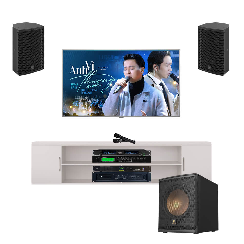 Dàn Loa Karaoke SE Audiotechnik Cox 8 MK II TVA 462023 - Hình 1