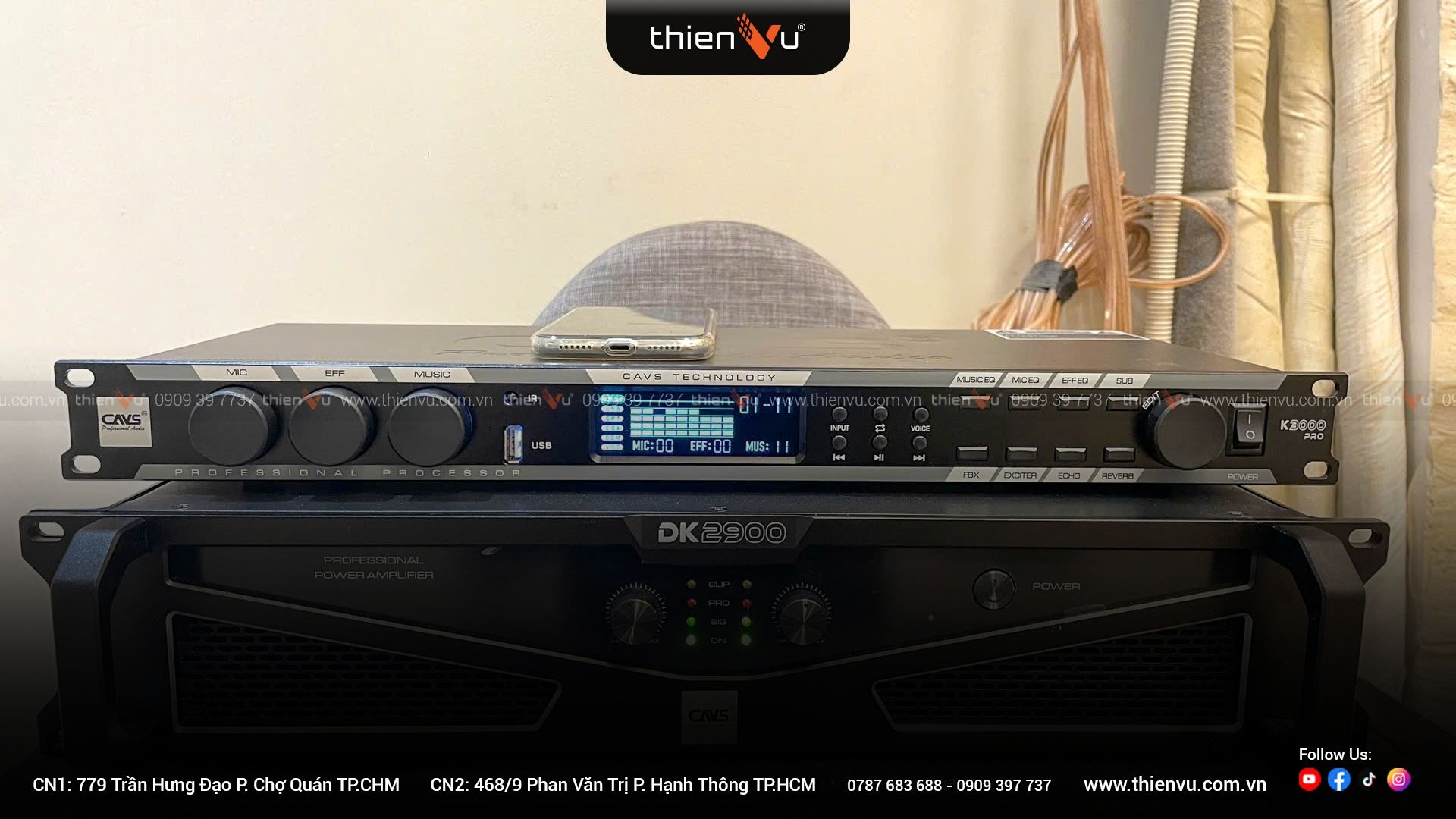 Dàn Karaoke SE Audiotechnik K12i TVA1462025 Chính Hãng - Hình 7