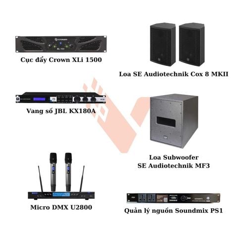 Dàn Karaoke Xem phim All In One KEF - SE Audiotechnik TVA09