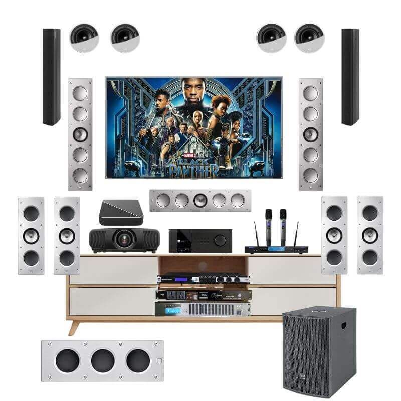 Dàn Karaoke Xem Phim All In One Se Audiotechnik - KEF TVA05 - Hình 1