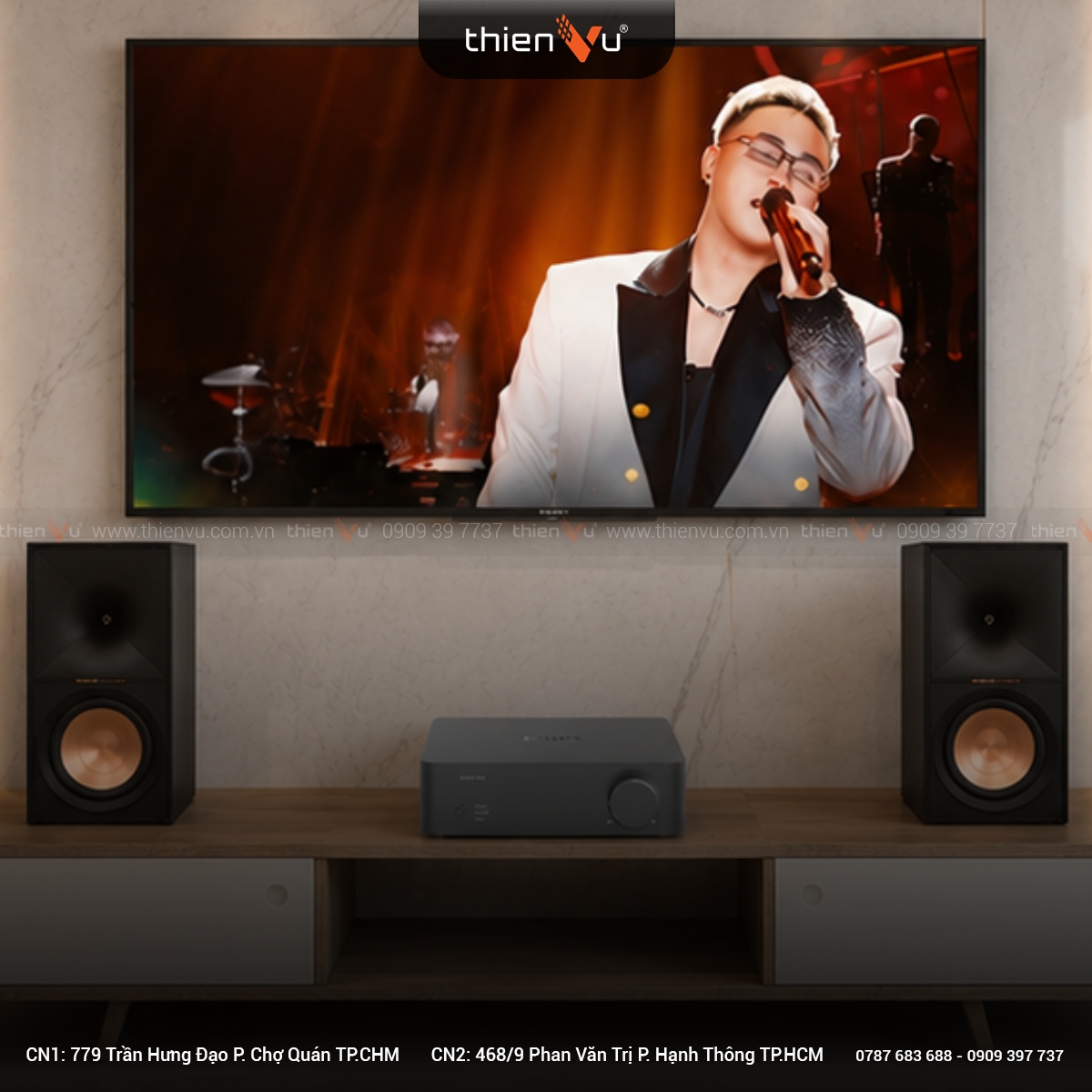 Dàn Nghe Nhạc Klipsch R-60M - Wiim Vibelink Amp NN382026 Mới Nhất - Hình 4
