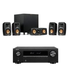 Dàn xem phim Klipsch Theater Pack 5.1- Denon AVR X250BT