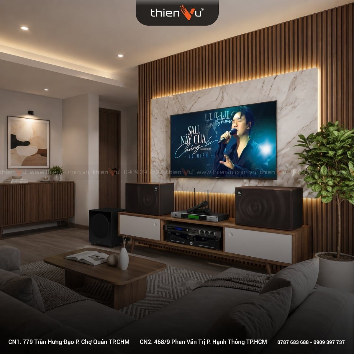 Dàn Loa Hát Karaoke JBL MK12 TVA462026 - Hình 2