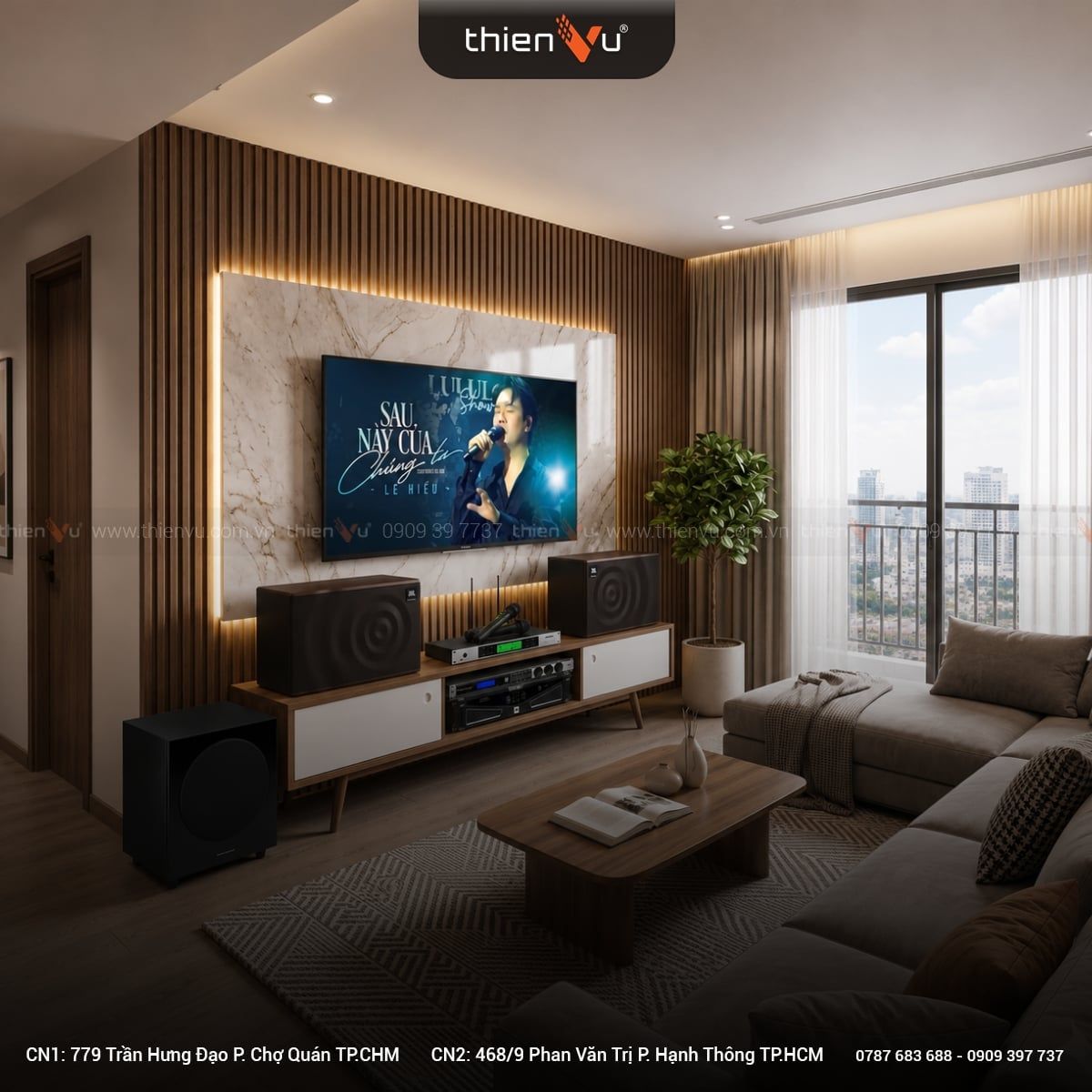 Dàn Loa Hát Karaoke JBL MK12 TVA462026 - Hình 3