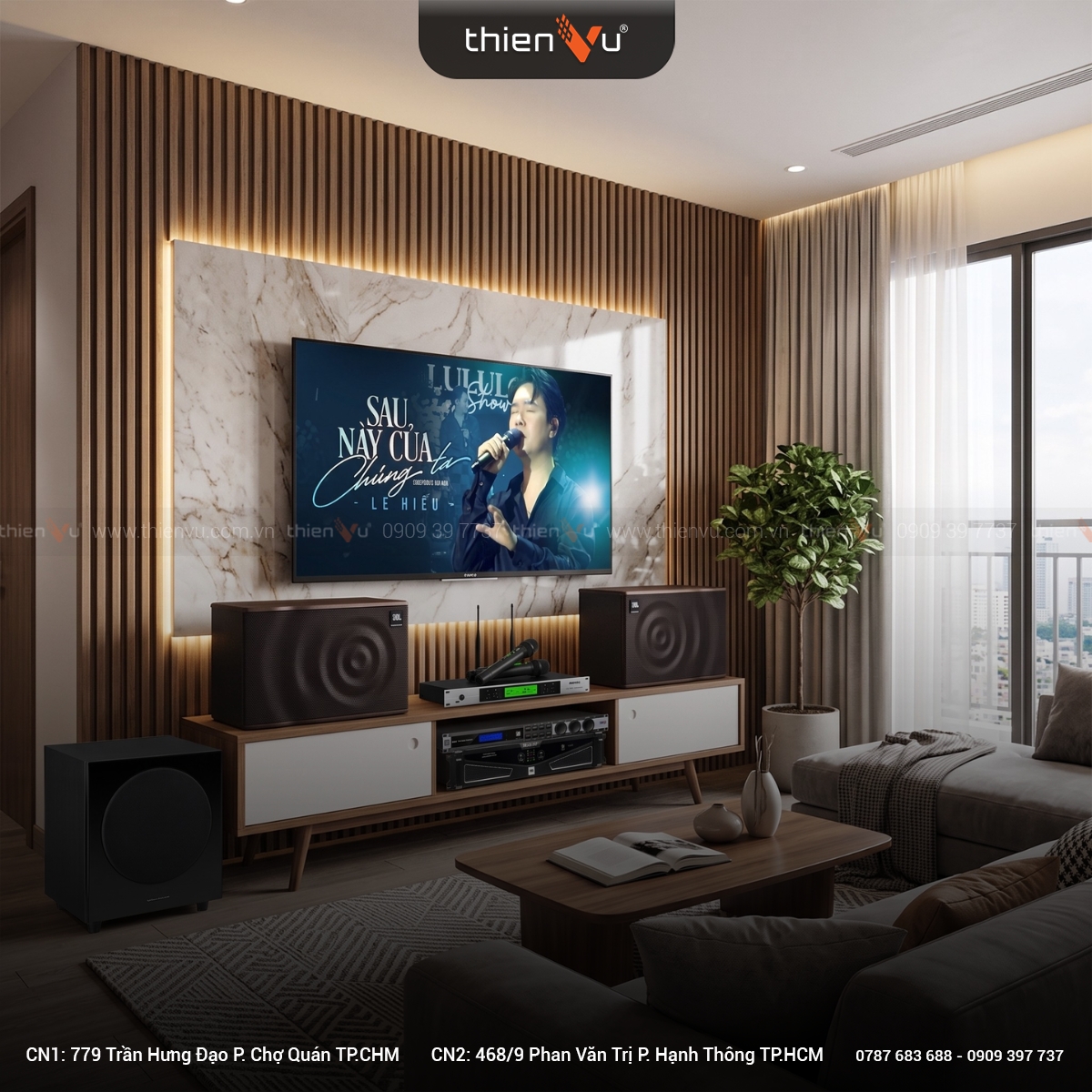 Dàn Loa Hát Karaoke JBL MK12 TVA462026 - Hình 4