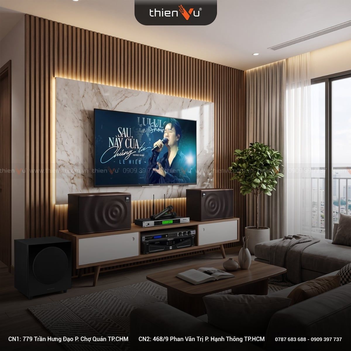 Dàn Loa Hát Karaoke JBL MK12 TVA462026 - Hình 4