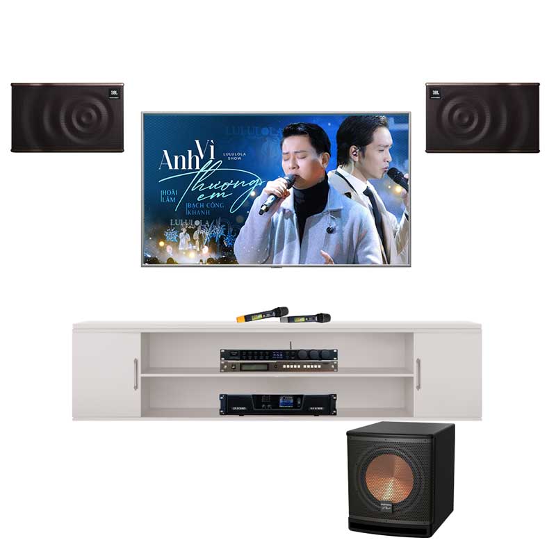 Dàn loa karaoke JBL MK 12 TVA1322023 - Hình 1