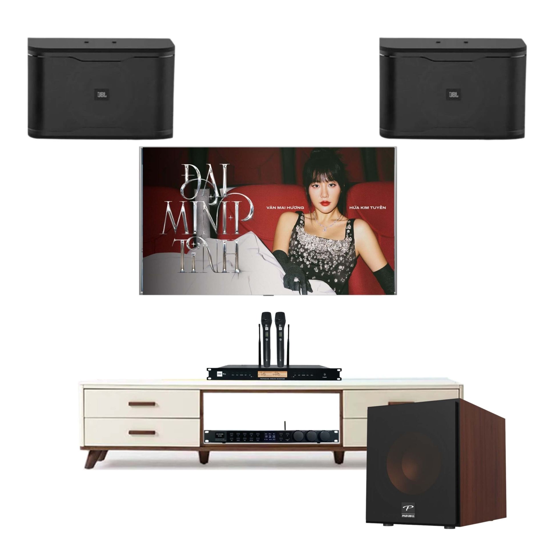 Dàn Loa Karaoke JBL RM210 TVA1122024 Chính Hãng - Hình 1