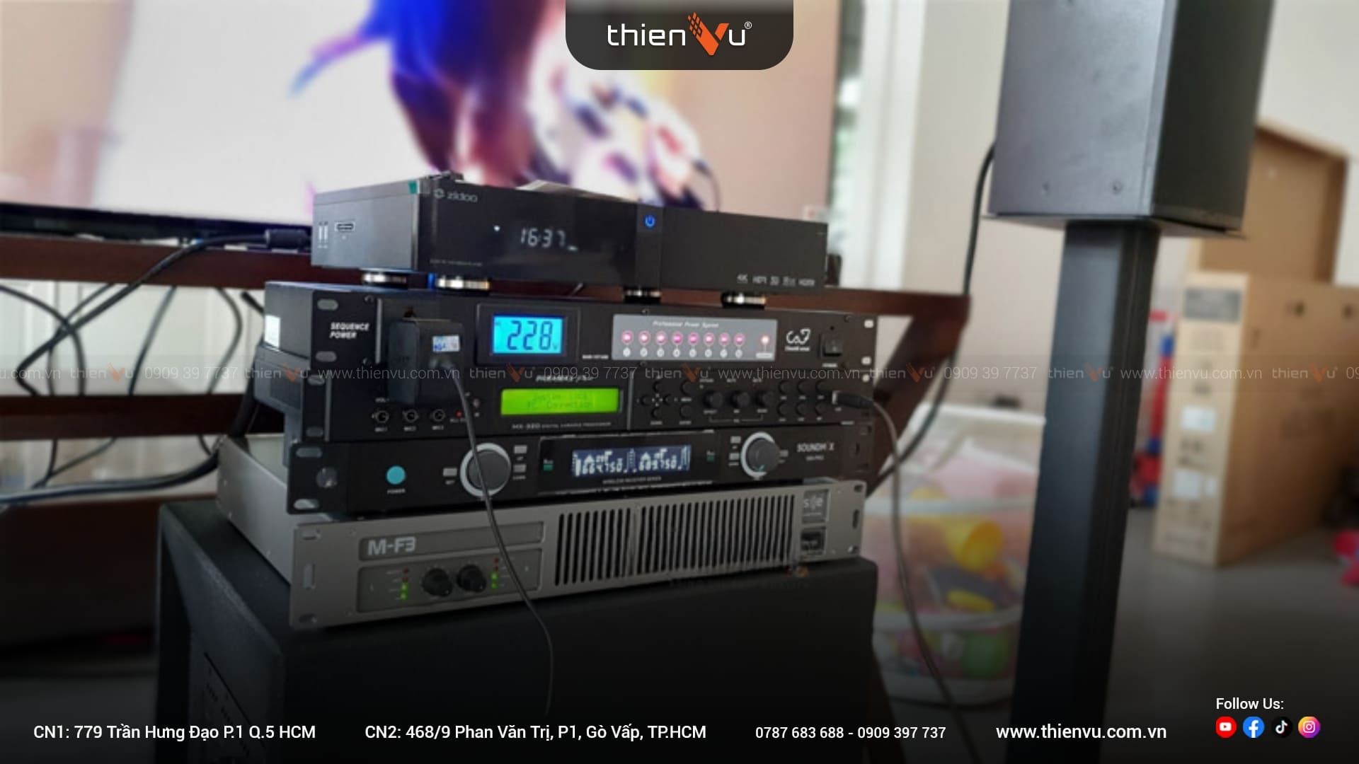 Bộ Dàn Âm Thanh Karaoke SE Audiotechnik MF3 - Hình 8