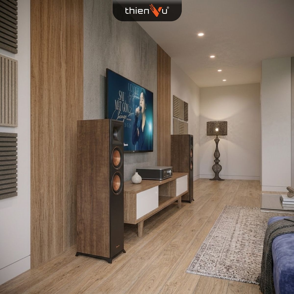 Dàn Loa Nghe Nhạc Klipsch RP-6000F II - Wiim Amp Ultra NN462026 - Hình 4
